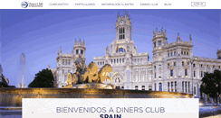 Desktop Screenshot of dinersclub.es