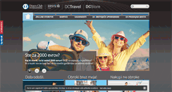 Desktop Screenshot of dinersclub.si