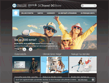 Tablet Screenshot of dinersclub.si